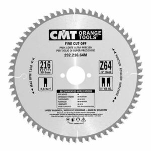 Pjovimo diskas medžiui 235x2.8/1,8x30mm Z48 a=15° b=15° ATB, CMT