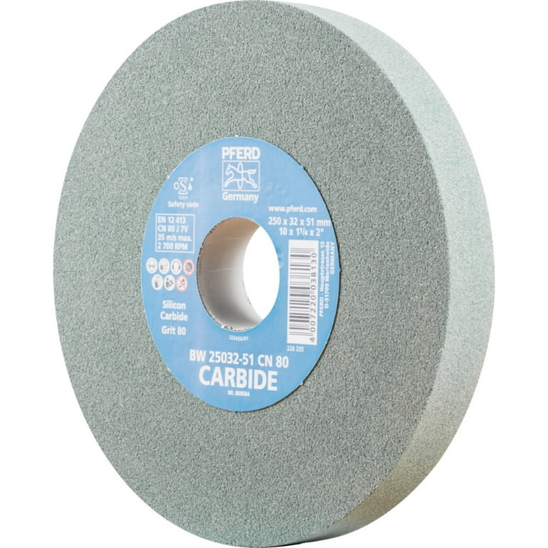 Šlifavimo diskas BW CN CARBIDE 250×32/51mm P80, Pferd Šlifavimo diskas BW CN CARBIDE 250x32/51mm P80, Pferd
