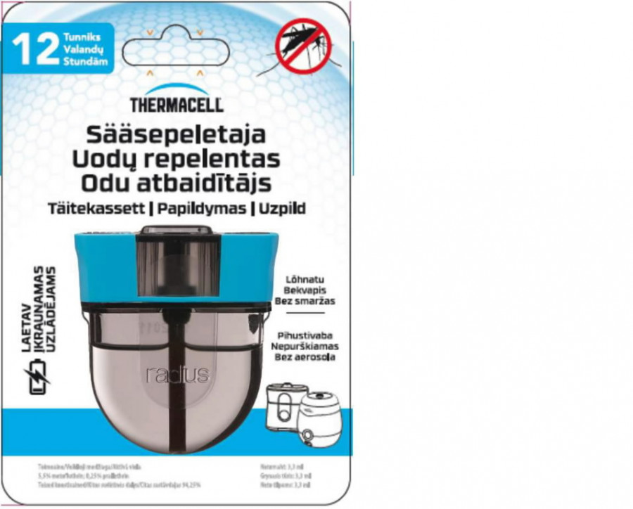 40 valandų veikiantis papildymas, Thermacell 40 valandų veikiantis papildymas, Thermacell - Image 2