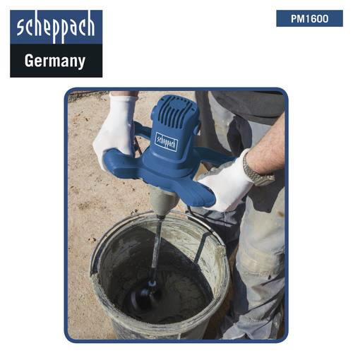 Elektrinė maišyklė PM1600 du greičiai, Scheppach Elektrinė maišyklė PM1600 du greičiai, Scheppach