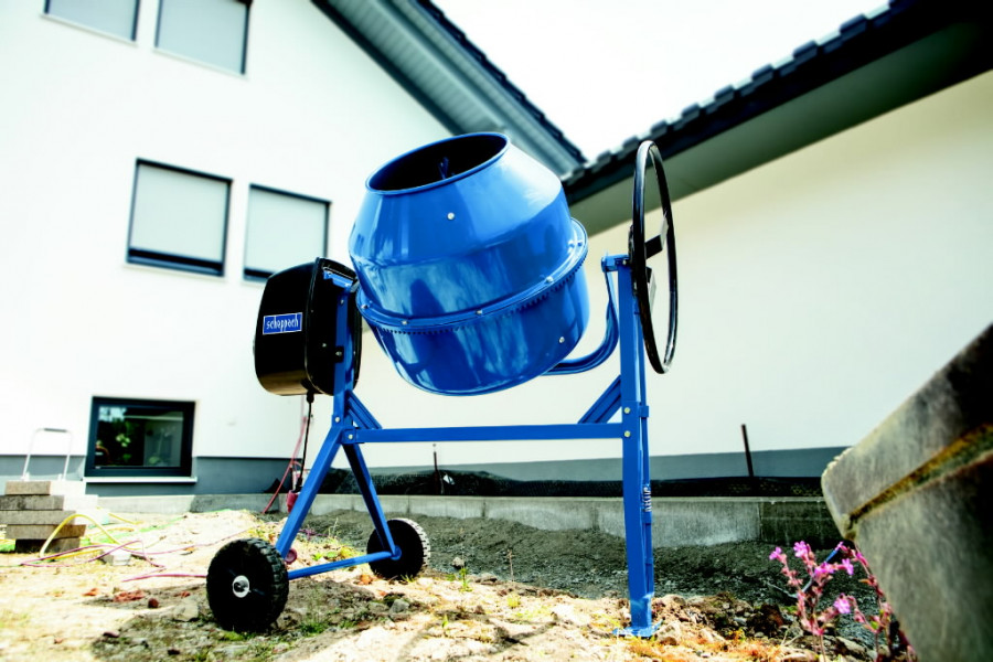 Betono maišyklė MIX160L, Scheppach Betono maišyklė MIX160L, Scheppach