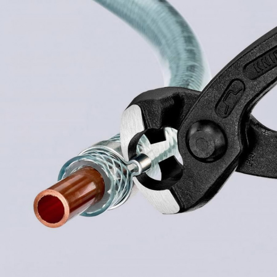 Sąvaržų užspaudimo replės su priekine ir šonine žiaunom, Oet, Knipex Sąvaržų užspaudimo replės su priekine ir šonine žiaunom, Oet, Knipex - Image 3