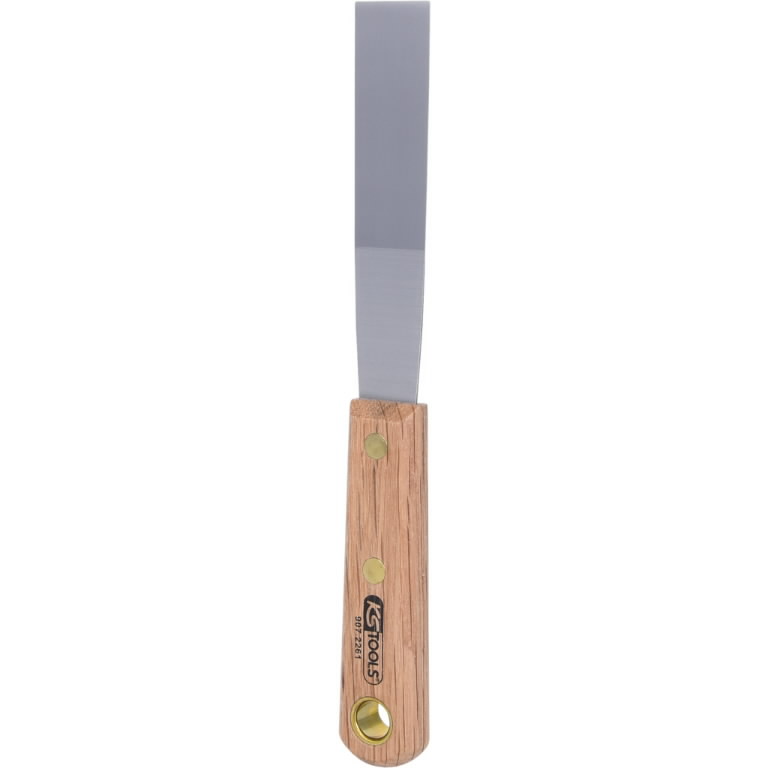 Mentelė 25mm, nerūdijančio plieno su medine rankena, KS Tools Mentelė 25mm, nerūdijančio plieno su medine rankena, KS Tools - Image 2