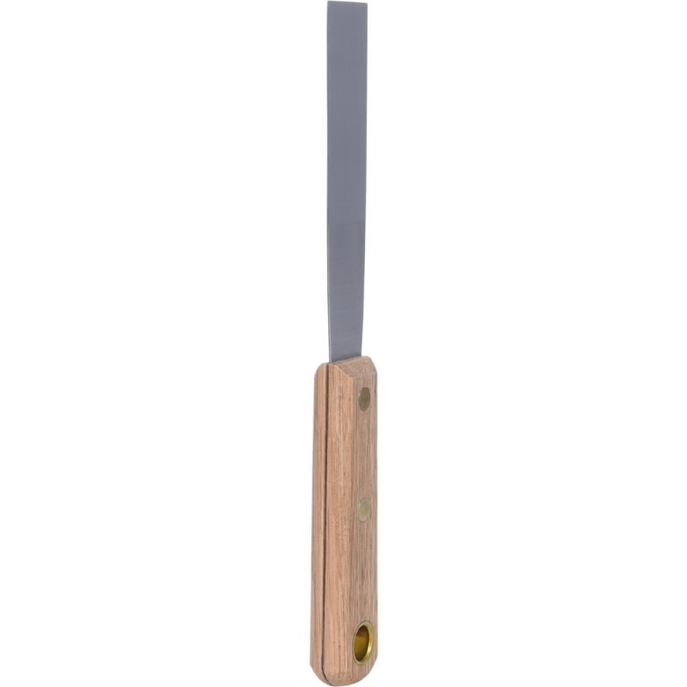 Mentelė 25mm, nerūdijančio plieno su medine rankena, KS Tools Mentelė 25mm, nerūdijančio plieno su medine rankena, KS Tools