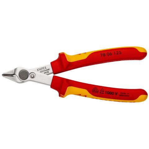 Elektronikos žnyplės Super Knips® VDE 1000V 125mm, Knipex Elektronikos žnyplės Super Knips® VDE 1000V 125mm, Knipex - Image 2