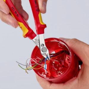 Elektronikos žnyplės Super Knips® VDE 1000V 125mm, Knipex