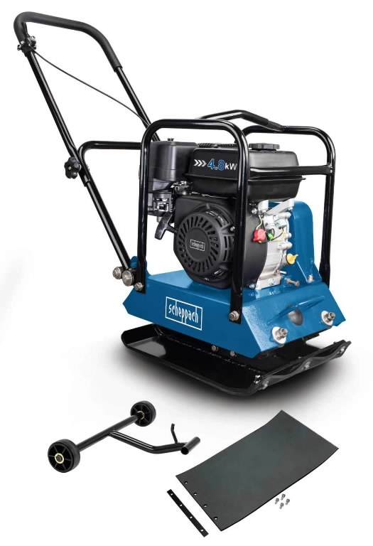 Vibroplokštė HP1200S, 15KN, 60kg, Scheppach Vibroplokštė HP1200S, 15KN, 60kg, Scheppach - Image 2