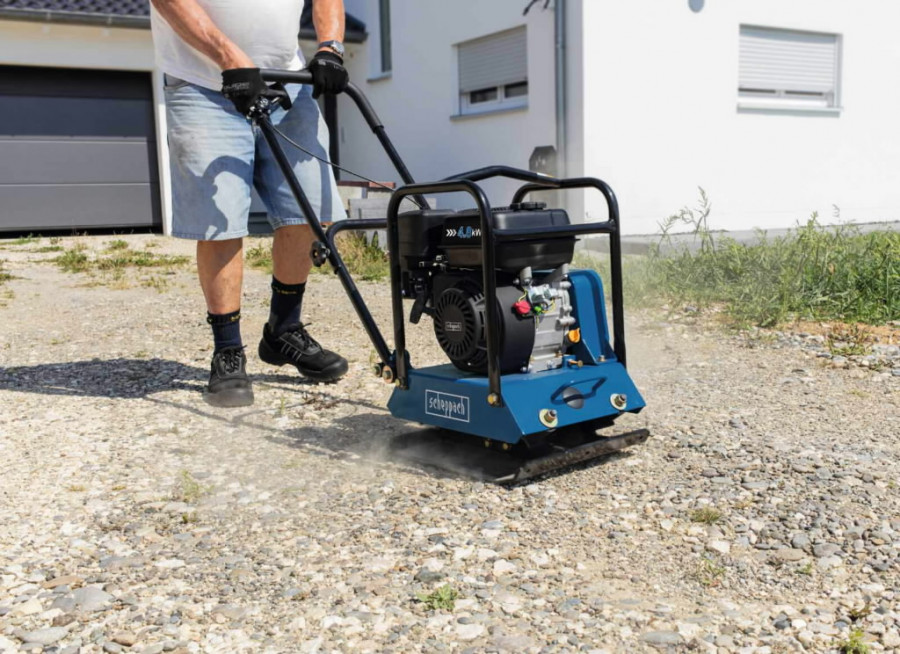 Vibroplokštė HP1200S, 15KN, 60kg, Scheppach Vibroplokštė HP1200S, 15KN, 60kg, Scheppach - Image 3