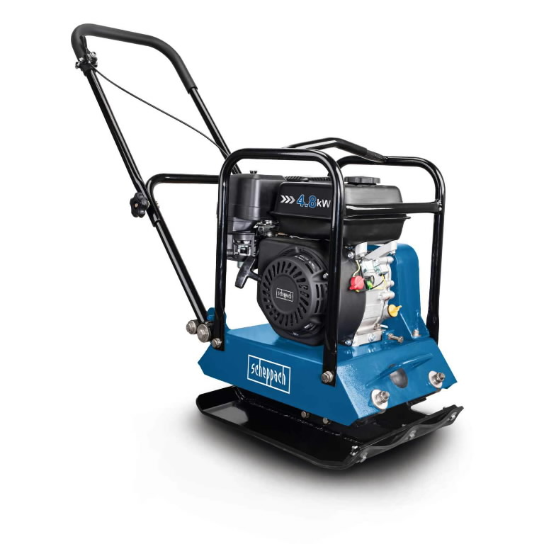 Vibroplokštė HP1200S, 15KN, 60kg, Scheppach Vibroplokštė HP1200S, 15KN, 60kg, Scheppach