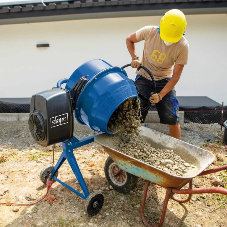 Betono maišyklė MIX125L, Scheppach Betono maišyklė MIX125L, Scheppach - Image 2