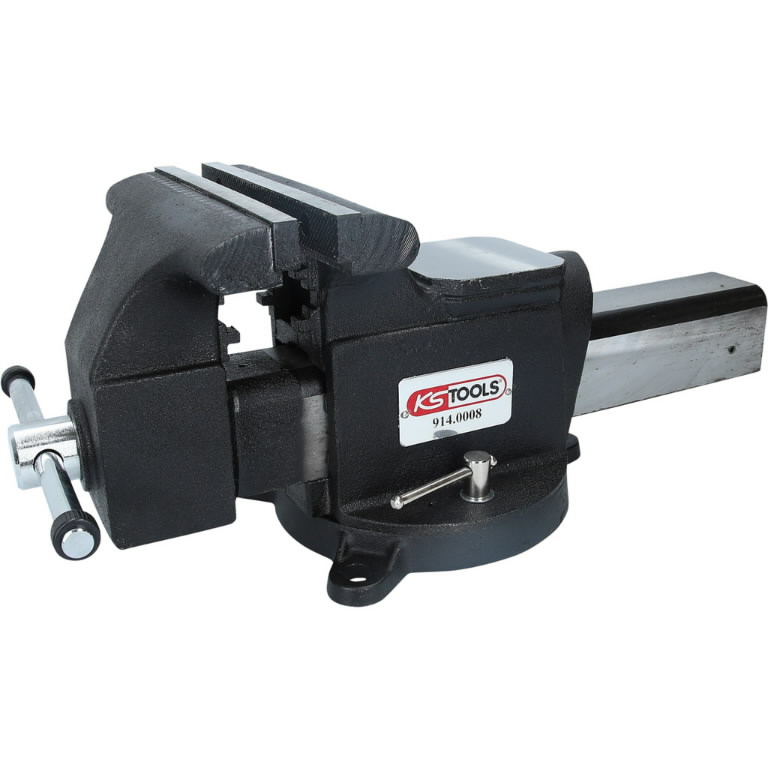 Spaustuvai stacionarūs 8″ – 200 mm, KS Tools Spaustuvai stacionarūs 8" - 200 mm, KS Tools - Image 2