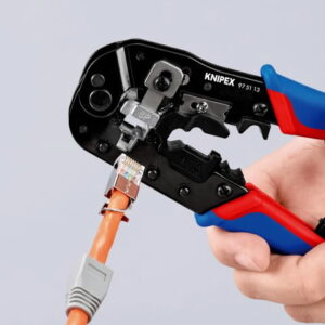 Laidų antgalių užspaudimo replės RJ45 kištukams, Knipex