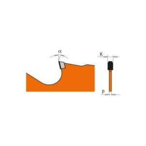 Pjovimo diskas fibrocementui ITK PLUS DP 165x1,8/1,4x20(+15, 165x1,8/1,4x20(+15,87)mm Z10 a=5° TCG, CMT