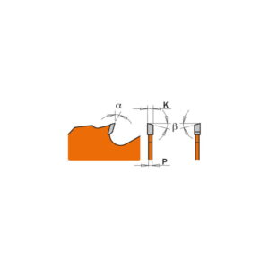 Medžių ir žolės pjovimo diskas 2,0 mm 250 x 25,4 mm, Z20, CMT