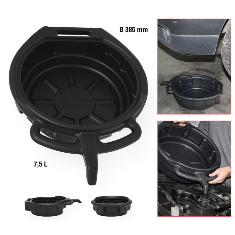 Indas tepalui ir chemikalams surinkti, 7,6 l, KS Tools Indas tepalui ir chemikalams surinkti, 7,6 l, KS Tools