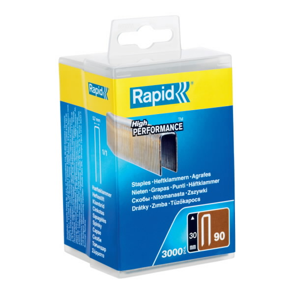 Kabės 90/30 3000vnt, plastikinėje dėžutėje, Rapid Kabės 90/30 3000vnt, plastikinėje dėžutėje, Rapid - Image 2