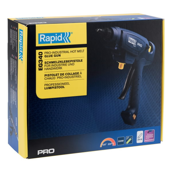 Glue Gun EG340, 12mm, PRO, Rapid Glue Gun EG340, 12mm, PRO, Rapid - Image 7