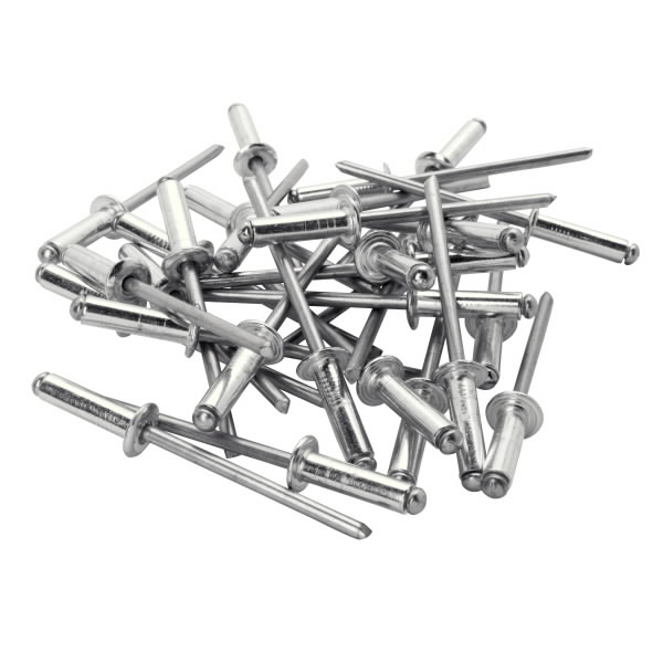 Kniedės, standartinės Al 4,0x8mm 100vnt, Rapid Kniedės, standartinės Al 4,0x8mm 100vnt, Rapid - Image 4