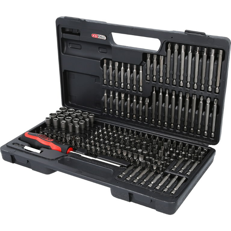 Antgalių komplektas 1/4″, 208 vnt 208-osaline, KS Tools Antgalių komplektas 1/4", 208 vnt 208-osaline, KS Tools - Image 2
