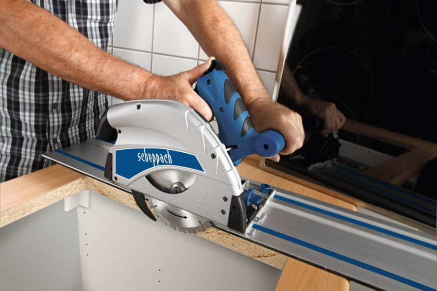Įgilinamas pjūklas PL55 + 2×700 mm linuotės, Scheppach Įgilinamas pjūklas PL55 + 2x700 mm linuotės, Scheppach - Image 3