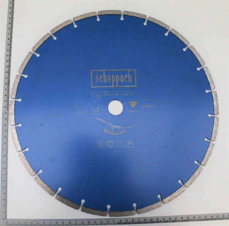 Deimantinis pjovimo diskas segmentuota HSM3500 Ø350×25.4 mm, Scheppach Deimantinis pjovimo diskas segmentuota HSM3500 Ø350x25.4 mm, Scheppach
