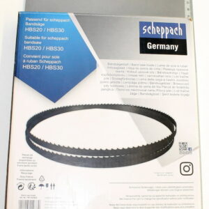 Pjovimo juosta HBS20/30 1400 x 6.4 x 0.4 mm / 6 TPI, Scheppach