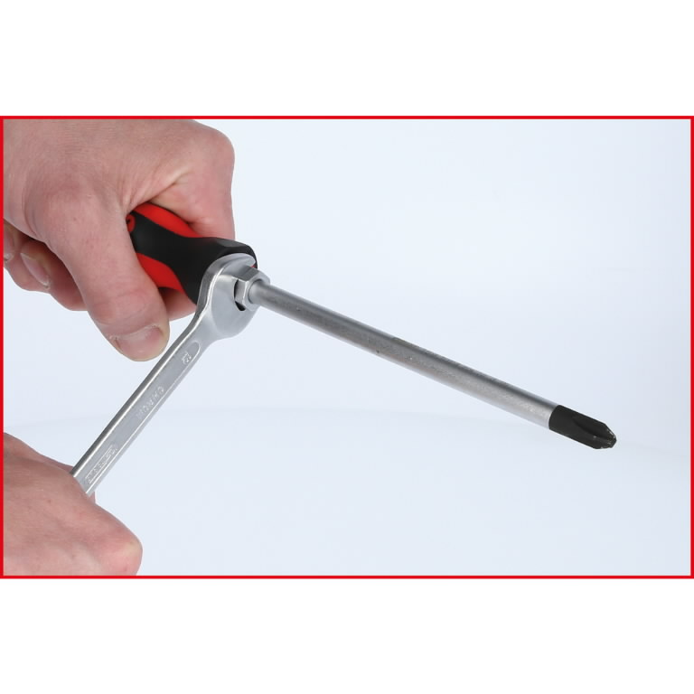 Smūginių atsuktuvų komplektas 13vnt ERGOTORQUE 13-osaline, KS Tools Smūginių atsuktuvų komplektas 13vnt ERGOTORQUE 13-osaline, KS Tools - Image 5