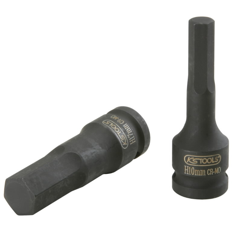 Smūginė galvutė antgalis šešiabriaunė, ilga 1/2″ 19mm, KS Tools Smūginė galvutė antgalis šešiabriaunė, ilga 1/2" 19mm, KS Tools