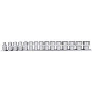 Dvylikakampių galvučių komplektas 1/2" 10-24mm 15pcs, KS Tools