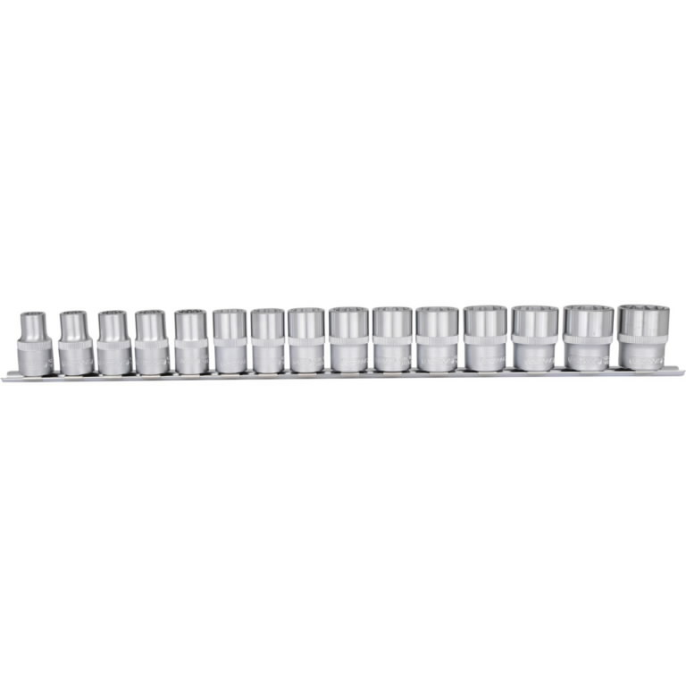 Dvylikakampių galvučių komplektas 1/2″ 10-24mm 15pcs, KS Tools Dvylikakampių galvučių komplektas 1/2" 10-24mm 15pcs, KS Tools