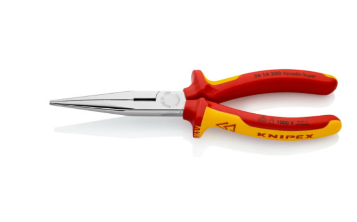 Smailianosės replės VDE 200mm, Knipex Smailianosės replės VDE 200mm, Knipex