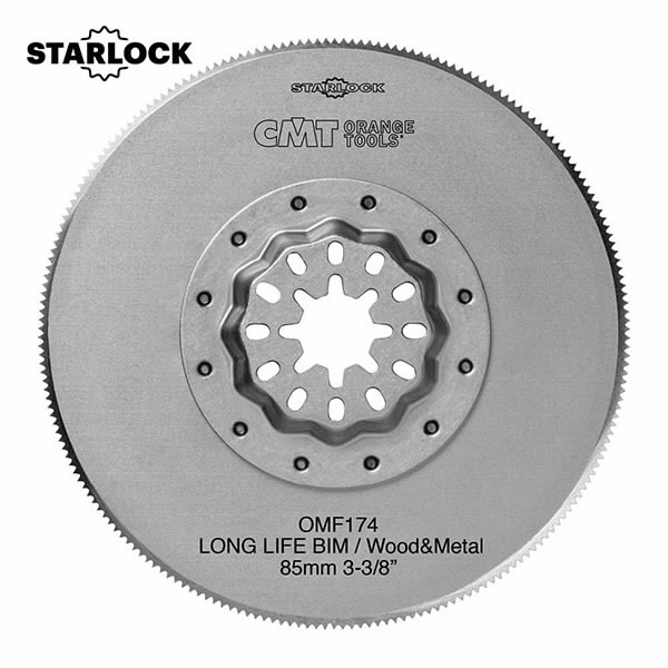 Multi-cutterl blade for wood and meta 85mm BiM Co8 Z1,27mm, CMT Multi-cutterl blade for wood and meta 85mm BiM Co8 Z1,27mm, CMT