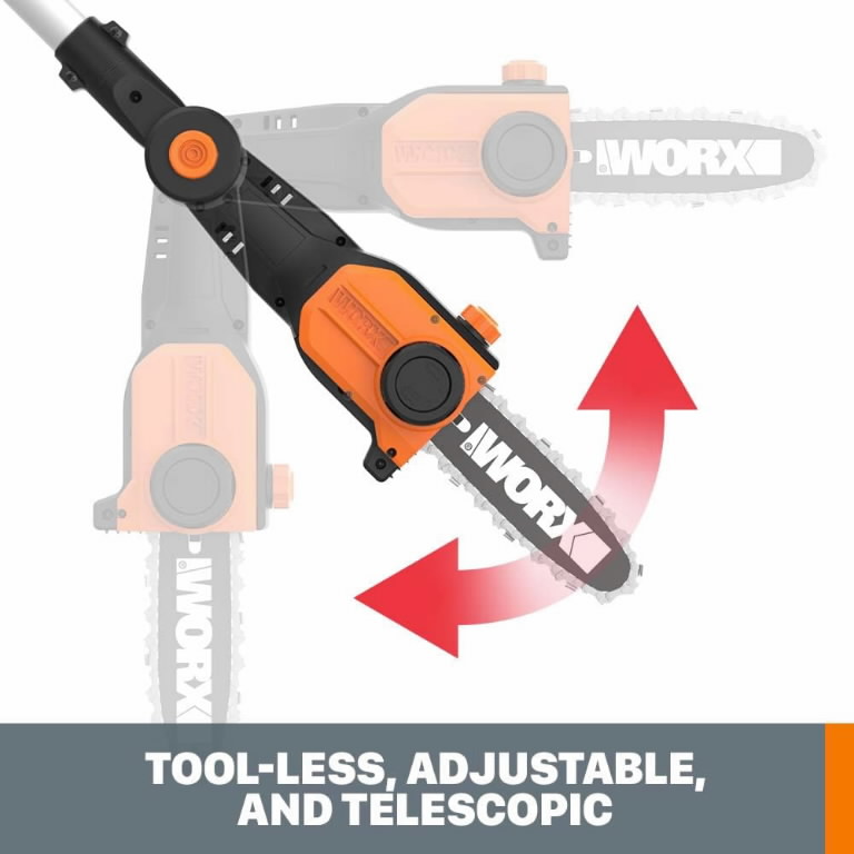 Akumuliatorinė aukštapjovė WG349E, Worx Akumuliatorinė aukštapjovė WG349E, Worx - Image 2