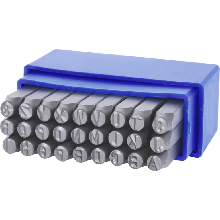 Raidžių išmušėjų komplektas 5mm, 27 dalių, KS Tools Raidžių išmušėjų komplektas 5mm, 27 dalių, KS Tools