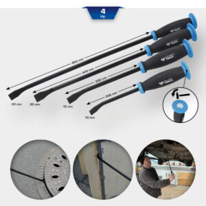Pry bar set, 4 pcs, KS Tools