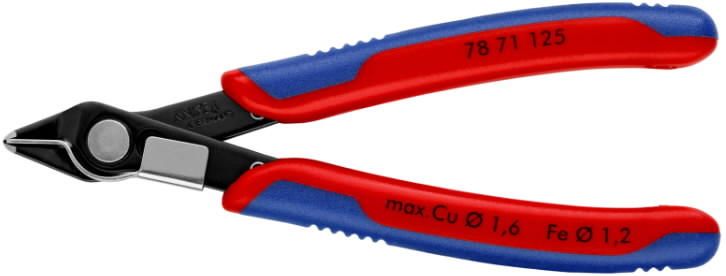 Žnyplės elektronikai 125mm, Knipex Žnyplės elektronikai 125mm, Knipex