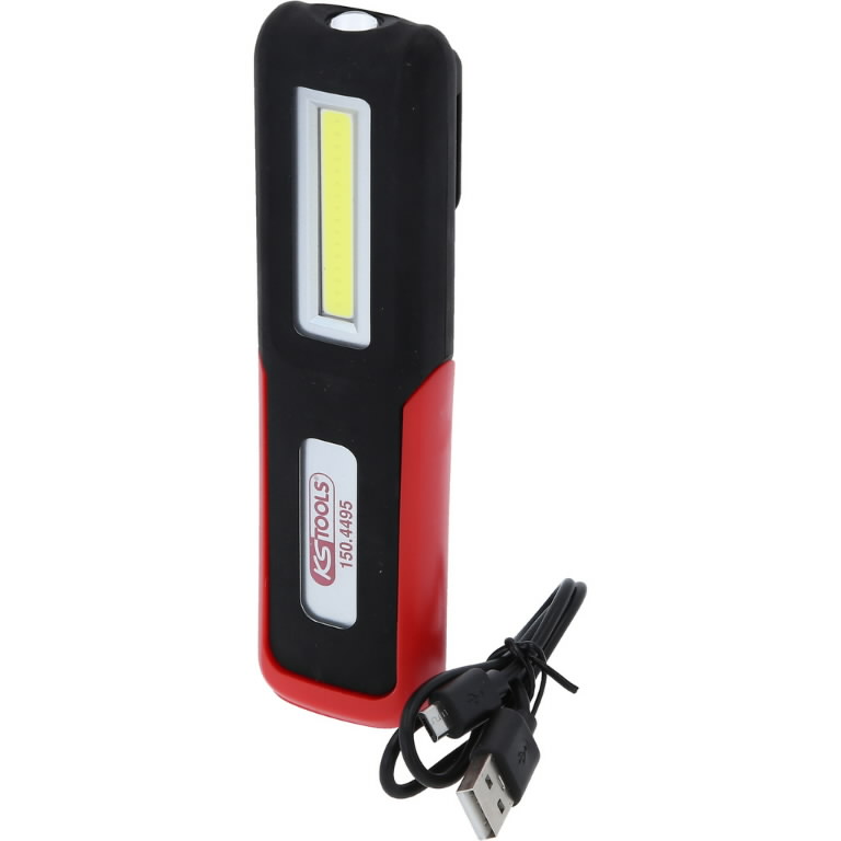 Rankinis šviestuvas, sulankstomas, 3 vatų COB LED 3vatt, KS Tools Rankinis šviestuvas, sulankstomas, 3 vatų COB LED 3vatt, KS Tools