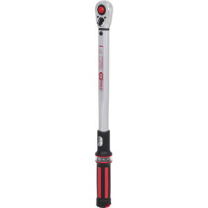 1/2" Dinamometrinis raktas su terkšle ERGOTORQUEprecision 40-200Nm, KS Tools