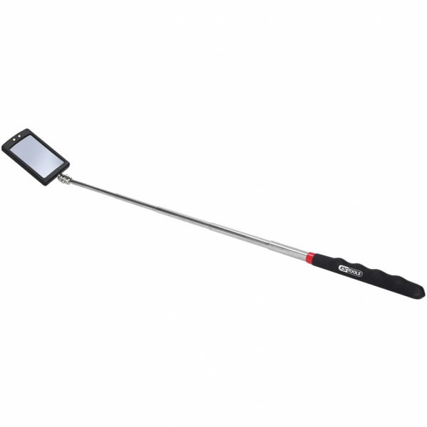 Veidrodėlis apžiūrai teleskopinis su apšvietimu 260-760mm,, KS Tools Veidrodėlis apžiūrai teleskopinis su apšvietimu 260-760mm,, KS Tools - Image 2