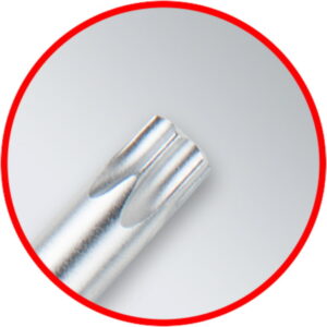 L- raktų komplektas TORX ,T8-T50, 10vnt, ilgi, KS Tools