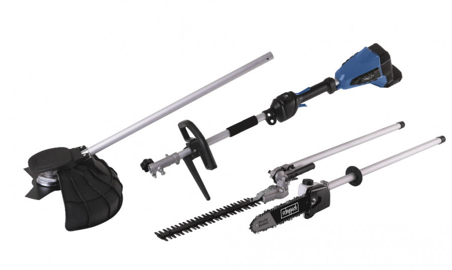 Daugiafunkcinis sodo įrankis BC-MFH400-X 2x20V, Scheppach Daugiafunkcinis sodo įrankis BC-MFH400-X 2x20V, Scheppach - Image 2