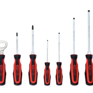 Atsuktuvų komplektas (PH1, PH2, Slotted 3; 4; 5,5; 6,5), KS Tools