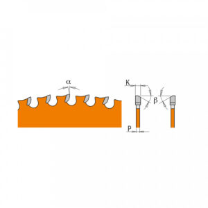 Pjovimo diskas metalui 355x2,2/25,4mm Z72 8°FWF, CMT