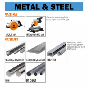 Pjovimo diskas metalui 355x2,2/25,4mm Z72 8°FWF, CMT