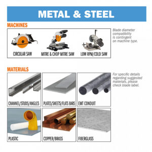 Sawblade for metal Industrail HW 136 136x1,5/1,2x20(+10) a= 136x1,5/1,2x20(+10) Z56 a=0° b=8° FWF, CMT