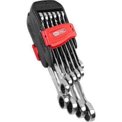 Kombinuotų terkšlinių raktų komplektas 10vnt 8-19mm, KS Tools Kombinuotų terkšlinių raktų komplektas 10vnt 8-19mm, KS Tools