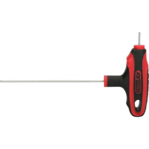 Raktas T- formos šešiakampis HEX 2,5 mm, su rutuline galvute 2,5mm, KS Tools