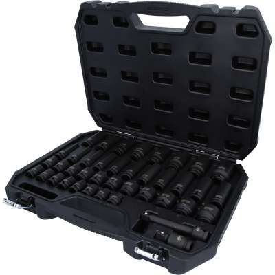 Smūginių galvučių rinkinys 1/2″ ilgos ir trumpos 9-30mm 40pcs, KS Tools Smūginių galvučių rinkinys 1/2" ilgos ir trumpos 9-30mm 40pcs, KS Tools - Image 4