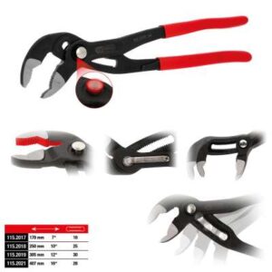 Vandens siurblio replės 240mm, KS Tools