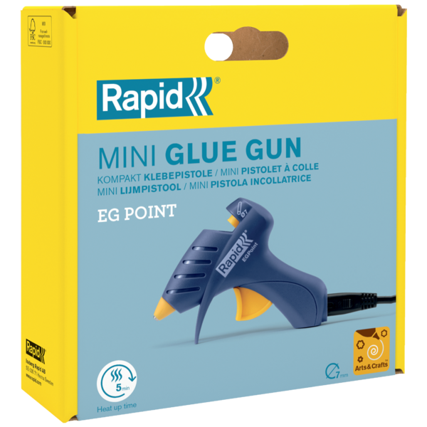 Klijų pistoletas EG POINT, 7mm, cordless, Rapid Klijų pistoletas EG POINT, 7mm, cordless, Rapid - Image 15